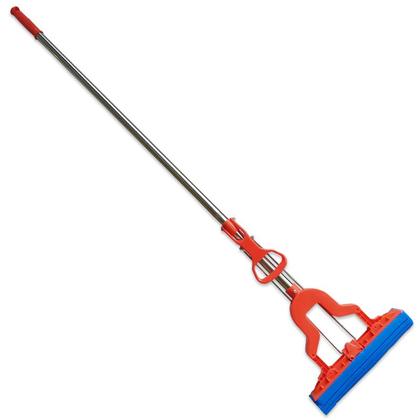 Imagem de Rodo Mop Dobrável com 3 Refis PVA: Limpeza Eficiente e Sem Esforço!