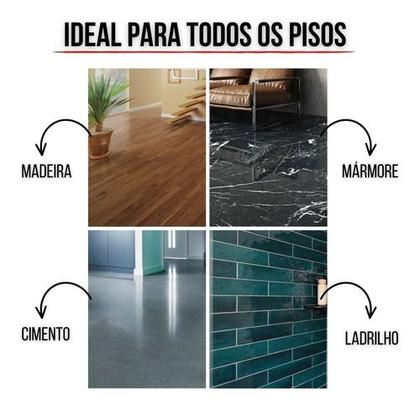 Imagem de Rodo Mop Flat E Balde Para Limpeza De Piso Esfregão Multiuso