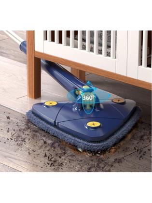 Imagem de Rodo Mop Rodo Pano De Chão Microfibra Cabo Triangulo Limpeza