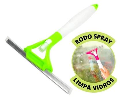 Imagem de Rodo Spray Recipiente com Borrifador Rodinho Limpa Vidros