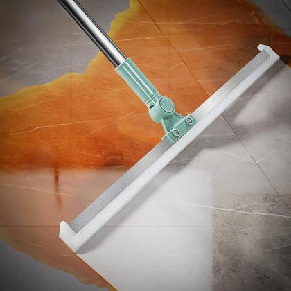 Imagem de Rodo Vassoura Silicone Multifuncional Cabo Extensor 1,04