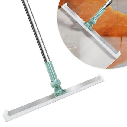 Imagem de Rodo Vassoura Silicone Multifuncional Cabo Extensor 1,04 Metros