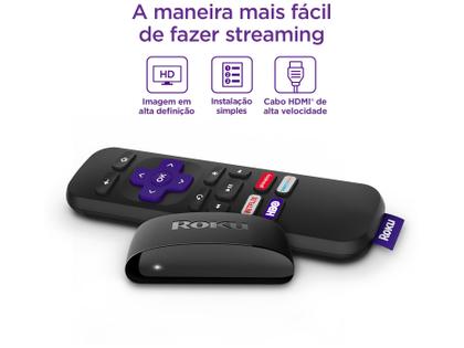 Imagem de Roku Express Streaming Player Full Hd Controle Remoto Hdmi