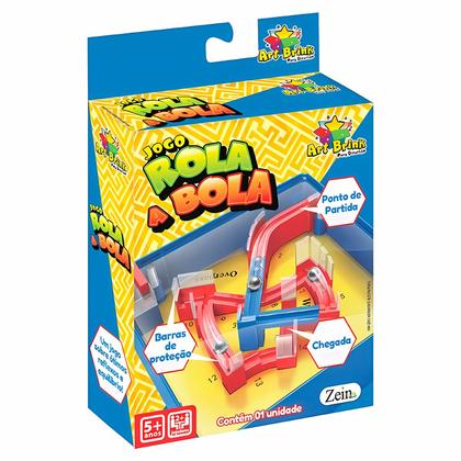 Imagem de Rola A Bola Genius Brinquedo Bolinha Desafio Divertido Educativo Raciocínio - Art Brink