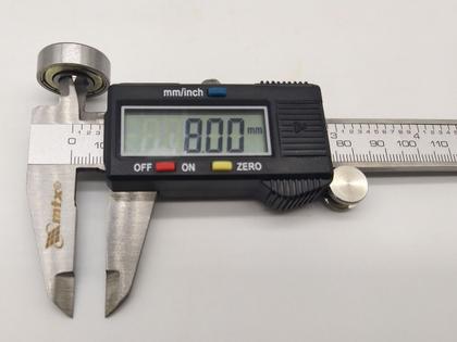 Imagem de Rolamento 608zz Dianteiro Para Cadeira De Rodas 4 Unidades