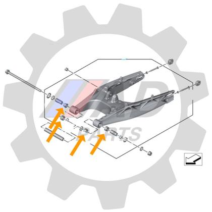 Imagem de Rolamento Braço Oscilante BMW G310 GS 2016 até 2022