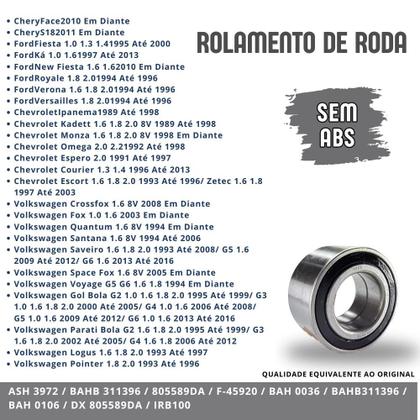 Imagem de Rolamento De Roda Dianteiro Chery Face 2010 11 12 Em Diante