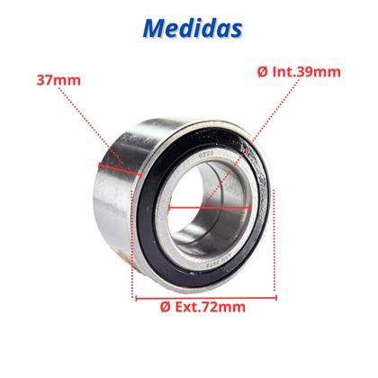 Imagem de Rolamento De Roda Dianteiro Chery Face 2010 11 12 Em Diante