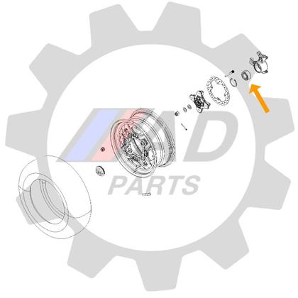 Imagem de Rolamento de Roda POLARIS RZR 1000 de 2014 até 2020