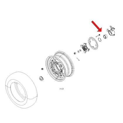 Imagem de Rolamento de Roda POLARIS RZR 1000 de 2014 até 2020