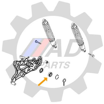 Imagem de Rolamento Garfo Traseiro Kymco Downtown 300i