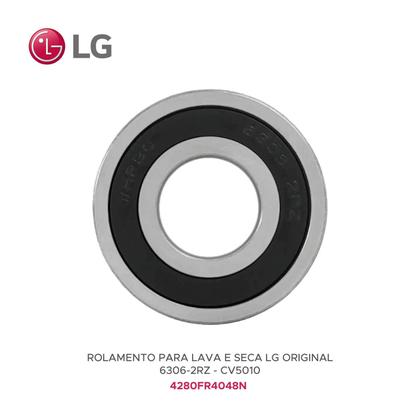 Imagem de Rolamento Lavadora LG WD11 CV50 6306-2RZ 4280FR4048N Orig.