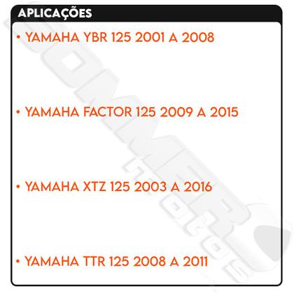 Imagem de Rolamento Virabrequim Ybr-Factor 125/ Xtz 125 Lado Direito