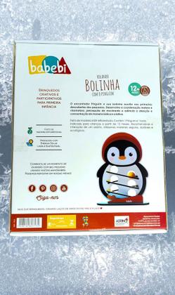 Imagem de Rolando Bolinha com o Pinguim Babebi Brinquedo Infantil Educativo