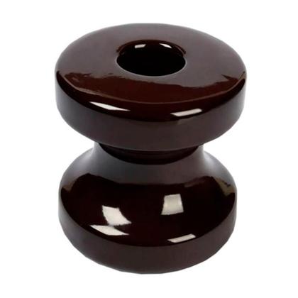 Imagem de Roldana Isolador Para Press-Bow Porcelana 72X72 - Kit C/10 Pecas