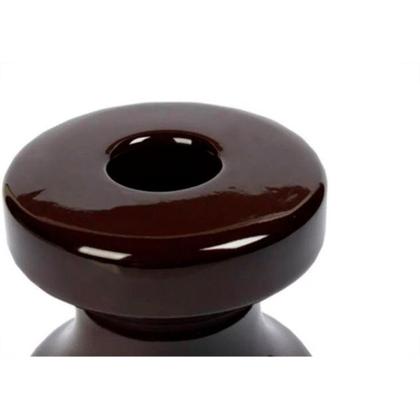 Imagem de Roldana Isolador Para Press-Bow Porcelana 72X72 - Kit C/10 Pecas