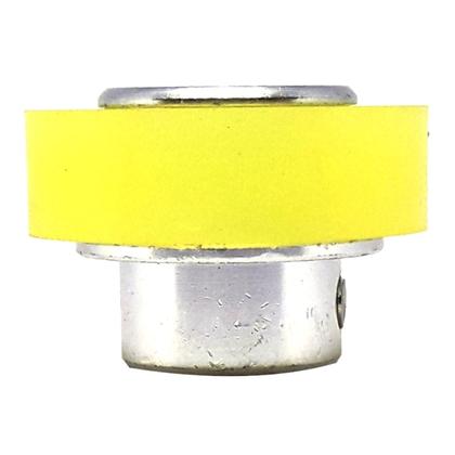 Imagem de Roldana Roda Para Encoder  Perimetro 100Mm - Furo 6Mm