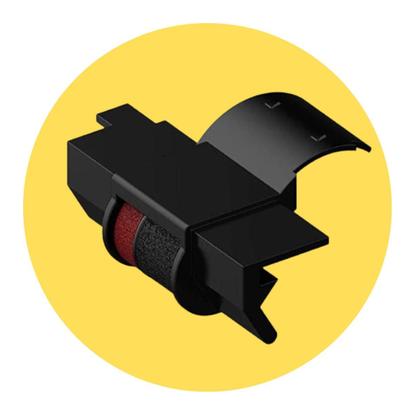 Imagem de Rolete Tinta Da Calculadora Mod. Hr100rc Hr150rc Tm 02 Unidades