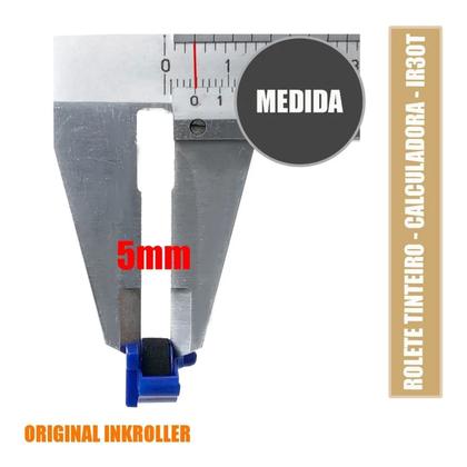 Imagem de Roletes entintados ir30 com 05 unidades para calculadora de mesa sharp elgin