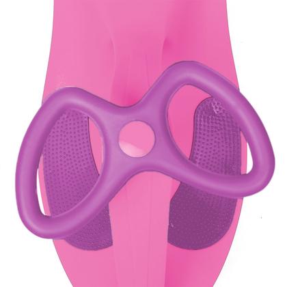 Imagem de Rolimã Carrinho Infantil Volante Gira 360 Cor Rosa E Roxo Brinquedo 1405 - Unitoys
