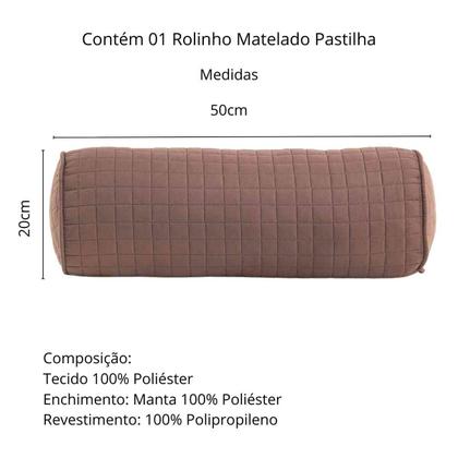 Imagem de Rolinho Pastilha Matelado Lavive Plaza com Enchimento