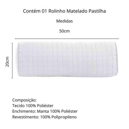 Imagem de Rolinho Pastilha Matelado Lavive Plaza com Enchimento