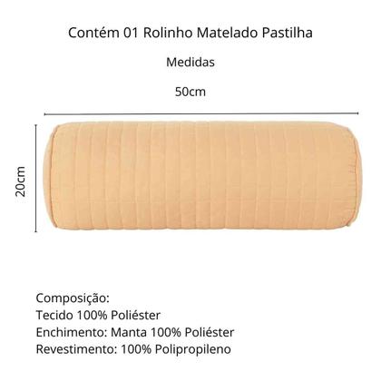 Imagem de Rolinho Pastilha Matelado Lavive Plaza com Enchimento