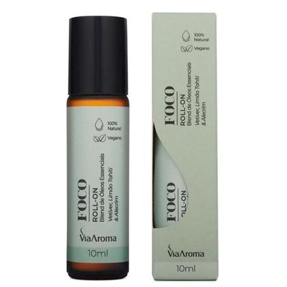 Imagem de Roll-on Blend De Óleos Essenciais Foco - Via Aroma 10ml - 2 Unidades