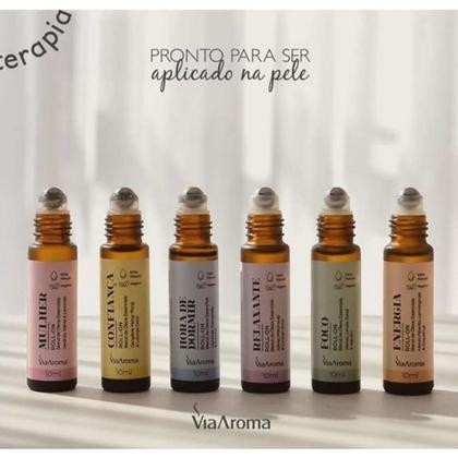 Imagem de Roll-on Blend De Óleos Essenciais Relaxante - Via Aroma 10ml - 2 Unidades