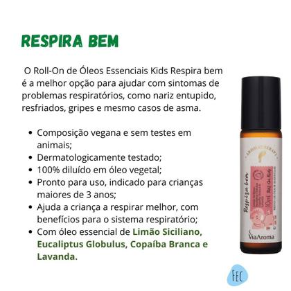 Imagem de Roll-on Blend de Óleos Essenciais Via Aroma 10ml - Escolha o Seu