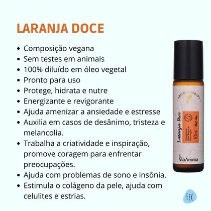 Imagem de Roll-on Óleo Essencial Laranja Doce Via Aroma 10ml