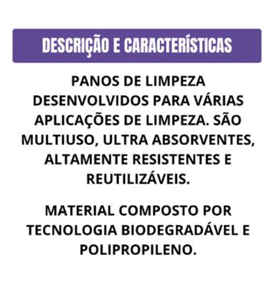 Imagem de Rolo 200m Panos de Limpeza Wiperplus, Pro60, 416 Panos 25cmx48cm, Reutilizável, Multiuso, Pro Plus