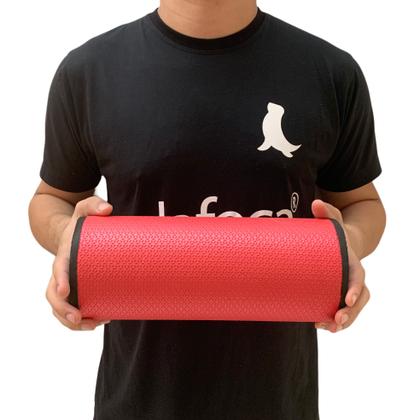 Imagem de Rolo 30cm Foam Roller Miofascial DF1072 Vermelho Dafoca Sports
