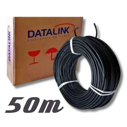 Imagem de Rolo com 50 Metros de Cabo XLR Microfone Balanceado Datalink Rck Audio
