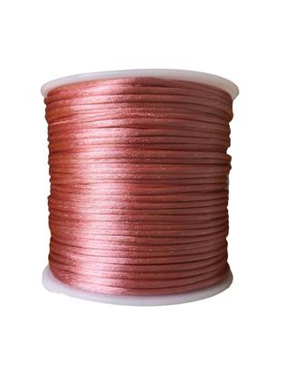 Imagem de Rolo Cordão Fio De Cetim Seda Rabo De Rato 1mm 50m