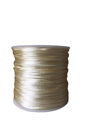 Imagem de Rolo Cordão Fio De Cetim Seda Rabo De Rato 1mm 50m