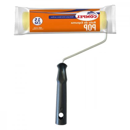 Imagem de Rolo De Espuma Compel 15Cm - Kit C/12 Pecas