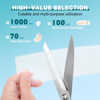 Imagem de Rolo de hidrocolóide para tratamento de feridas Ruzmmo Medical Grade 5m