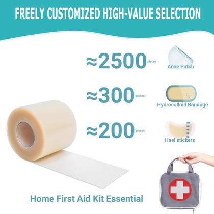 Imagem de Rolo de hidrocolóide para tratamento de feridas Suphan 5cm x 5m