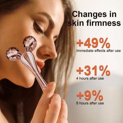 Imagem de Rolo de Massagem Facial 3D ORCLEENA - Massageador Facial