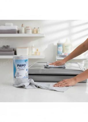 Imagem de Rolo de Pano Multiuso Lavanderia 200 Folhas