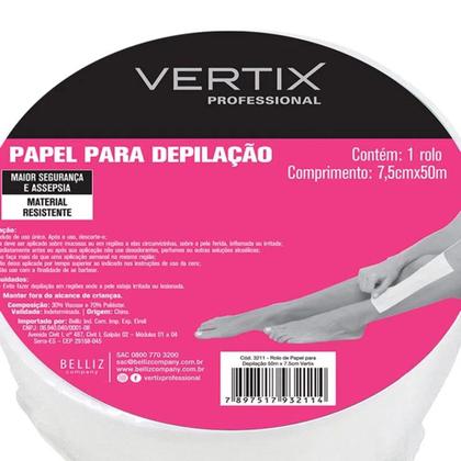 Imagem de Rolo de Papel Para Depilação Vertix 507,5cm