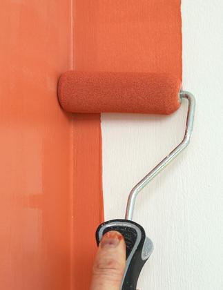 Imagem de Rolo de pintura de espuma ROLLINGDOG, pacote de 10 cm, para paredes e móveis
