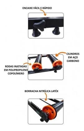Imagem de Rolo de Treino Livre Desmontável de Equilíbrio Simulador Bike Al-216 Altmayer