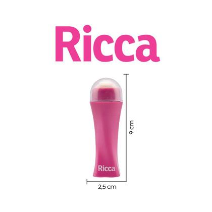 Imagem de Rolo Facial Super Pedra Vulcânica Rolinho Roso Antioleosidade Ricca