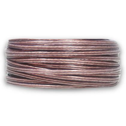 Imagem de Rolo Fio Cabo Som Automotivo Paralelo 40m 40 Metros 100% Cobre Lilás Cristal 2x12awg 2,5mm
