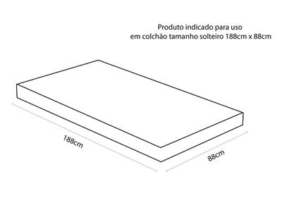 Imagem de Rolo Protetor Lateral 1,30m para Berço Estampado