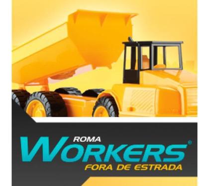 Imagem de Roma workers - fora da estrada caminhao brinq. plast. - Roma Brinquedos