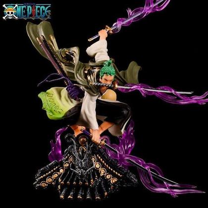 Imagem de Roronoa Zoro Ninja 3 Espadas One Piece Action Figure