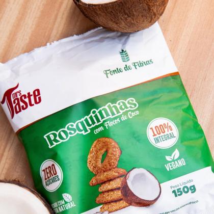 Imagem de Rosquinha Com Flocos De Coco Mrs Taste Zero Açúcar 100% Integral